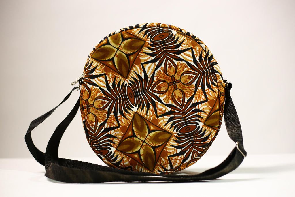 African Unique Backpack Handcrafted Travel Daypack Stylish College Bag | Ethnic Print Lightweight Bookbag for Students -G4519