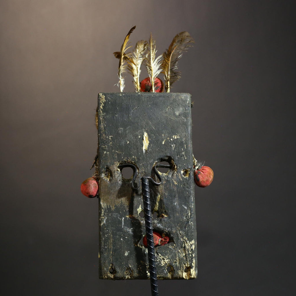 African Kple Kple Mask | Hand Carved Wall Hanging | Tribal Art Goli Decor | Unique Ethnic Home Decor for Collectors and Art Lovers-G1447