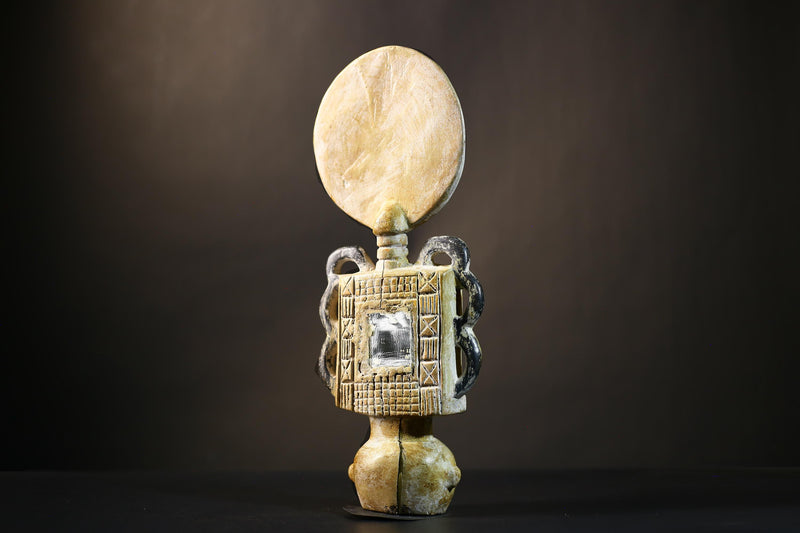 African Akua'ba Figure | Ashanti Fertility Doll | Hand Carved Wood Sculpture | Unique Tribal Art | Cultural Heritage Decor | Gift Idea-G4736
