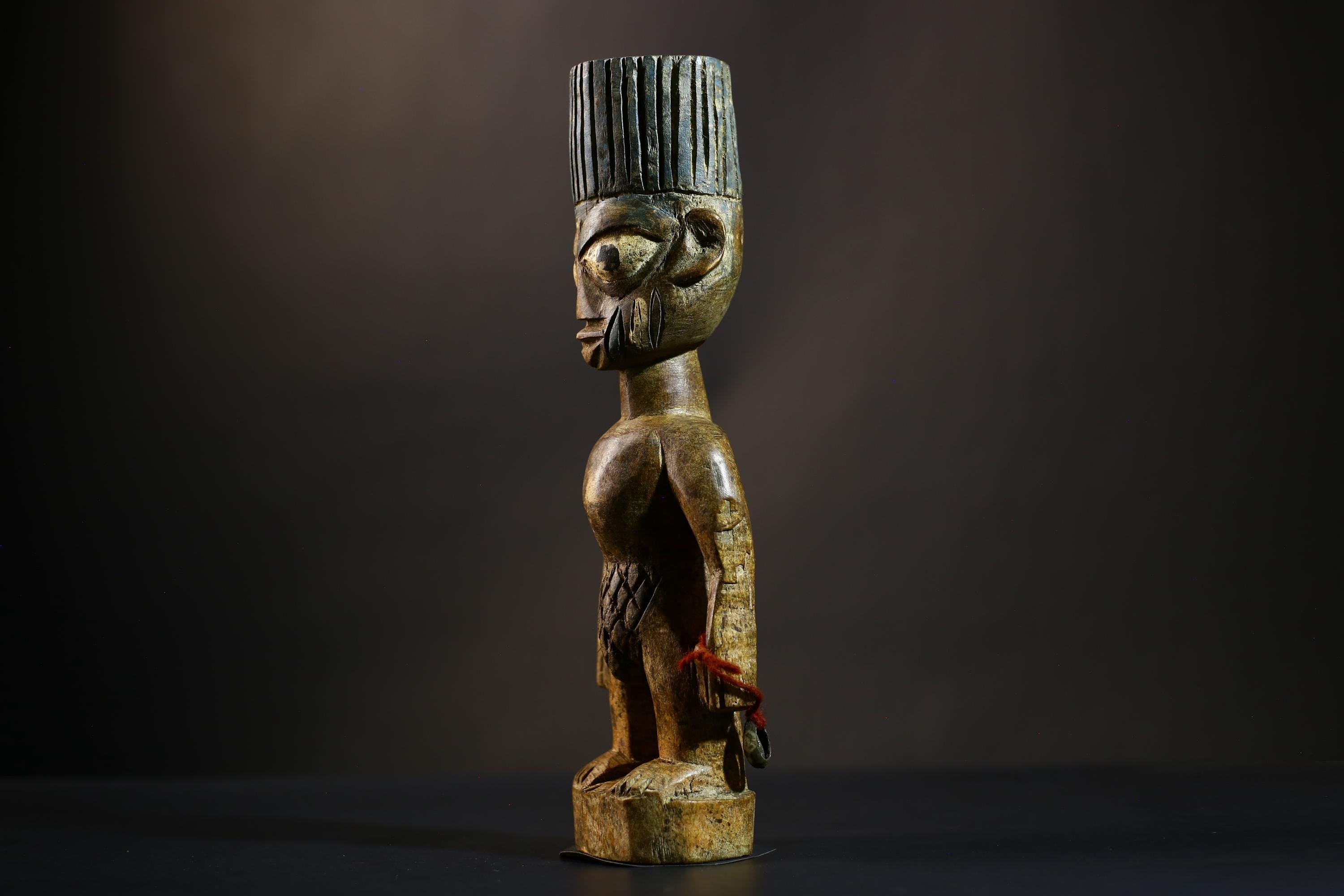 African Yoruba Figure from Nigeria Abeokuta Region Lagos Authentic Art-G4729
