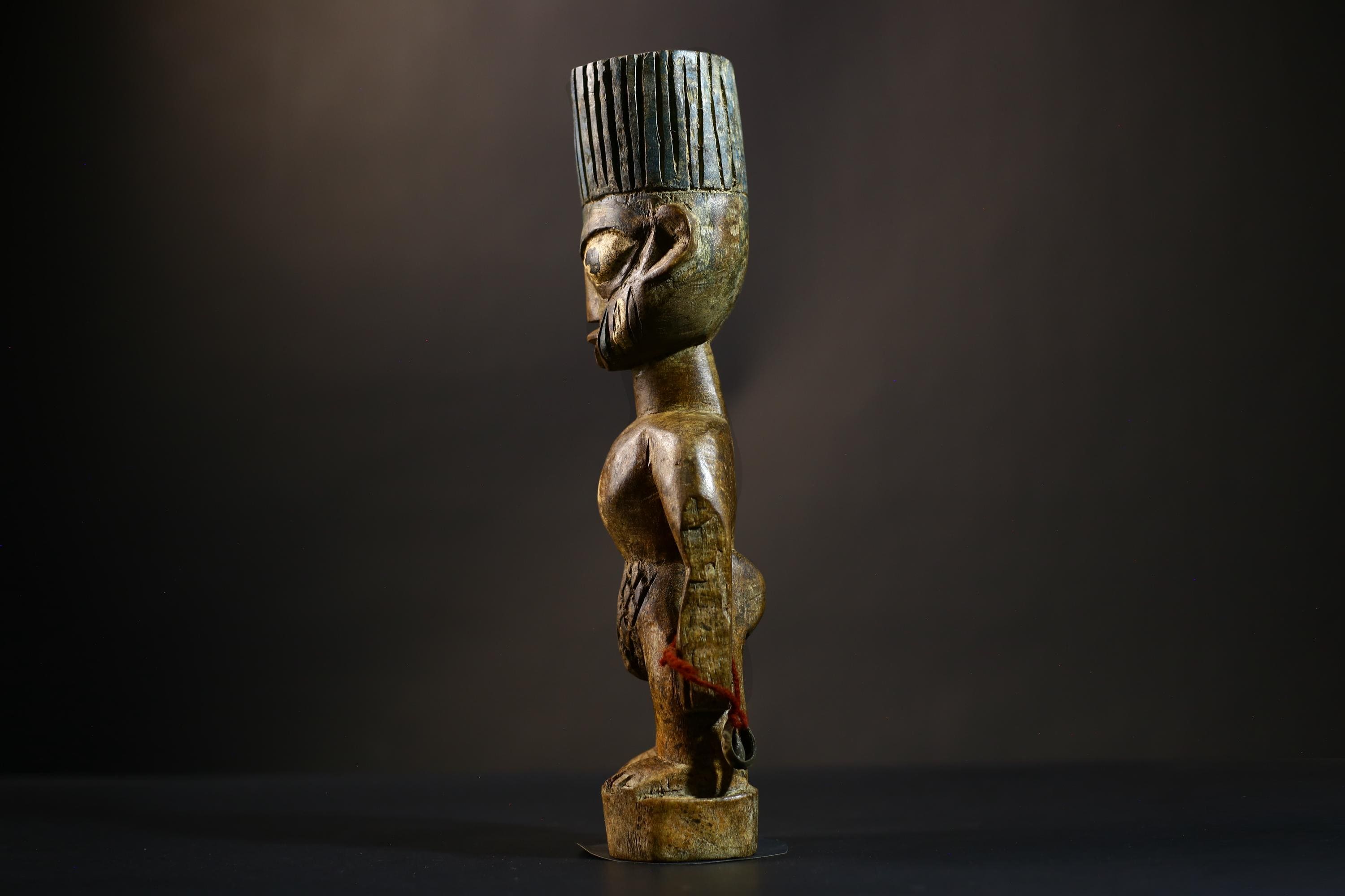 African Yoruba Figure from Nigeria Abeokuta Region Lagos Authentic Art-G4729