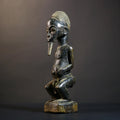 African Baule Asia Usu Figure | Elegant Ethnographic Art | Baoulé Sculpture | Unique Cultural Home Decor | Collectible Art Piece-G4753