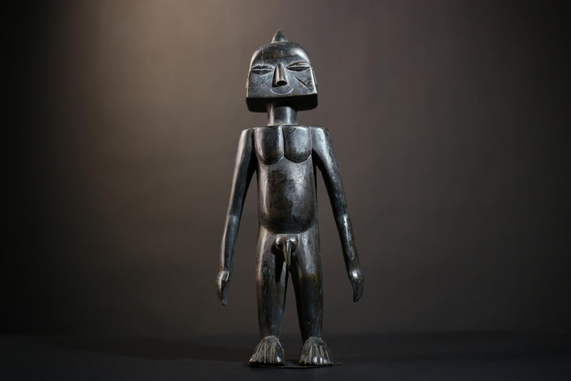 African Songo Decor Sculpture | Vintage Tribal Charm | Unique Handcrafted Art | Cultural Home Accent for Collectors-G4768