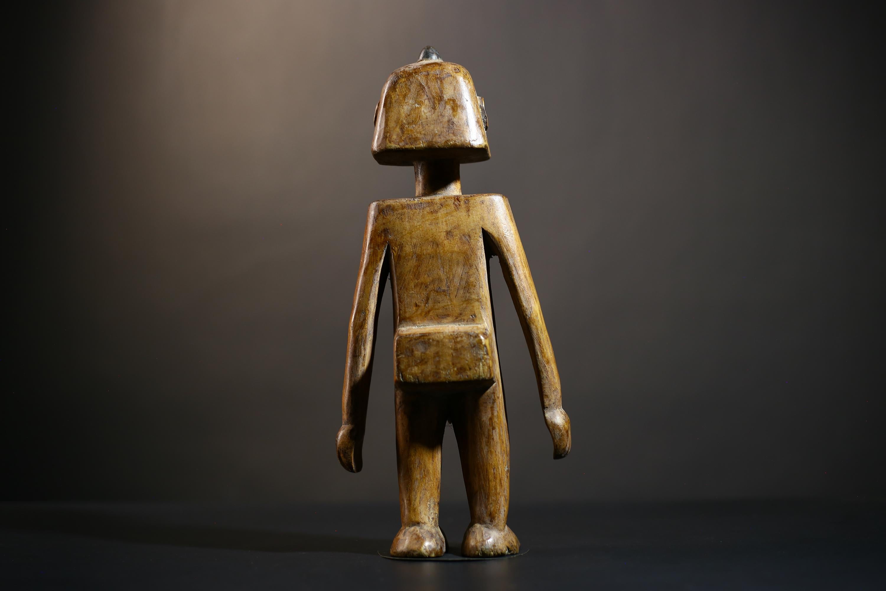 African Songo Decor Sculpture | Vintage Tribal Charm | Unique Handcrafted Art | Cultural Home Accent for Collectors-G4767