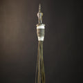 African Yoruba Flywhisk Figurine Exquisite Tribal Artifact | Unique Nigerian Art | Cultural Decor | Handmade Gift for Home-G4764