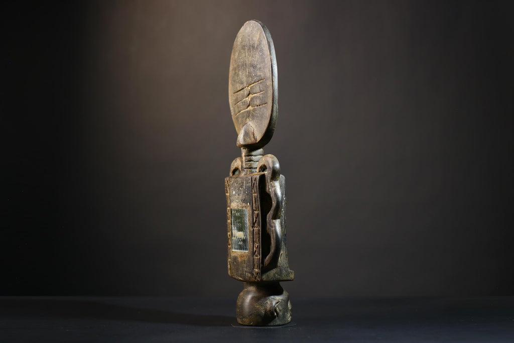 African Ashanti Akuaba Statue | Exquisite Fertility Doll Carving | Pre-1964 Ghana | Unique Cultural Art Piece | Authentic Africa Decor-G4784