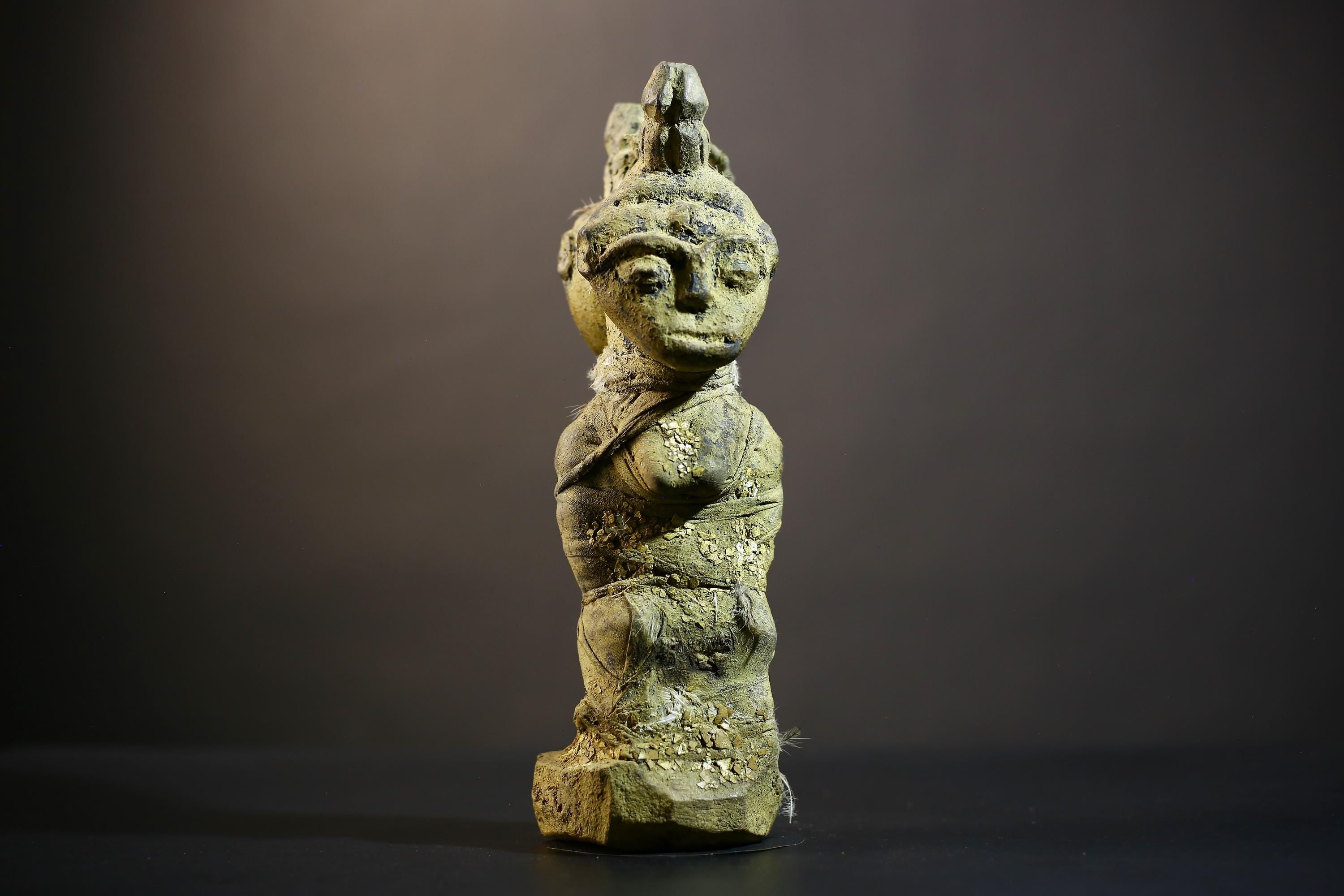 African Sapi Kissi Pomdo Figurine | Fertility Art Sculpture | Unique African Decor | Handcrafted Cultural Figure | Ethnic Home Accent-G4780