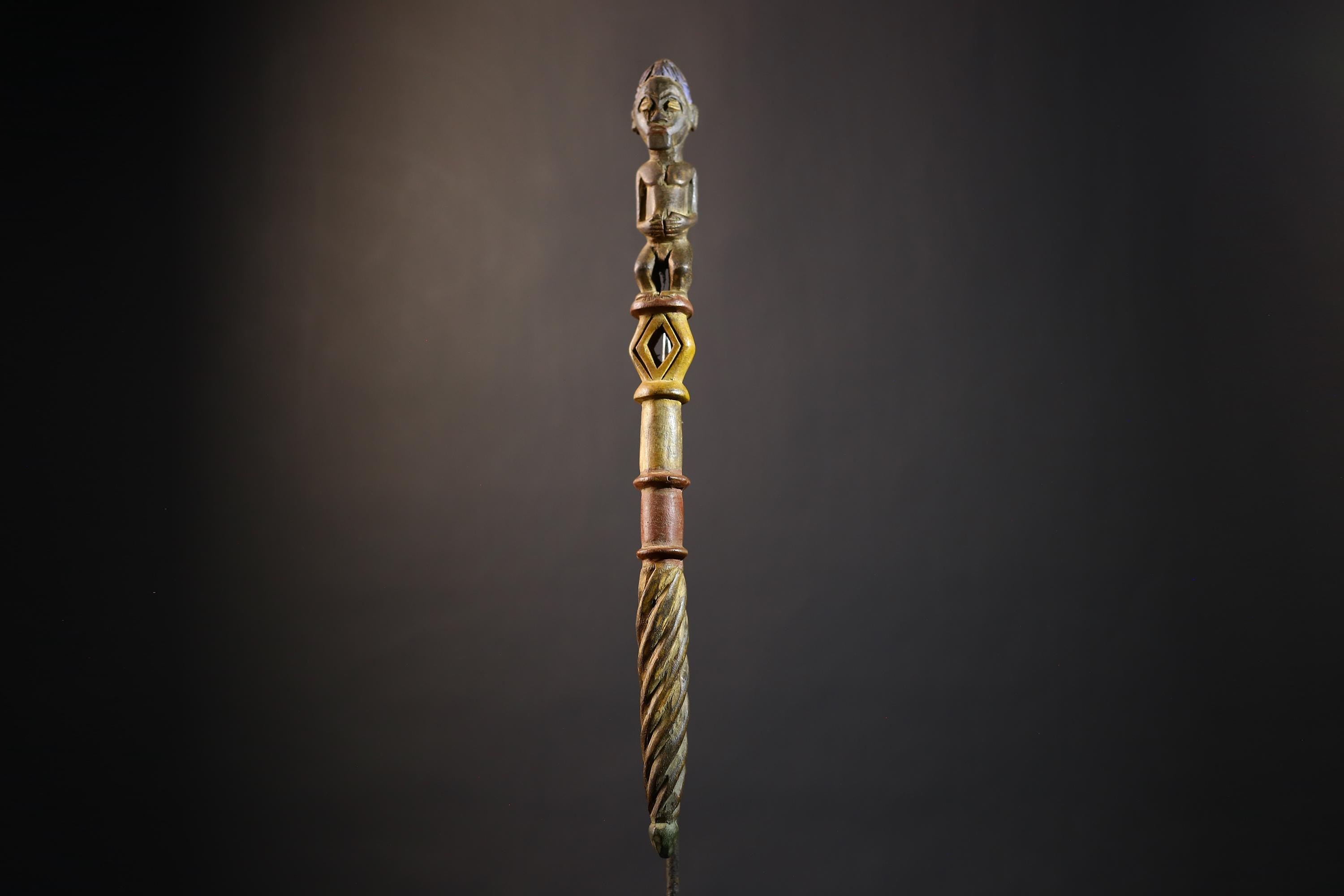 African Traditional Leader's Headquarters Wood Art | Cultural Decor Piece | Handcrafted Ethnic Home Accent | Unique Wall Sculpture-G4778