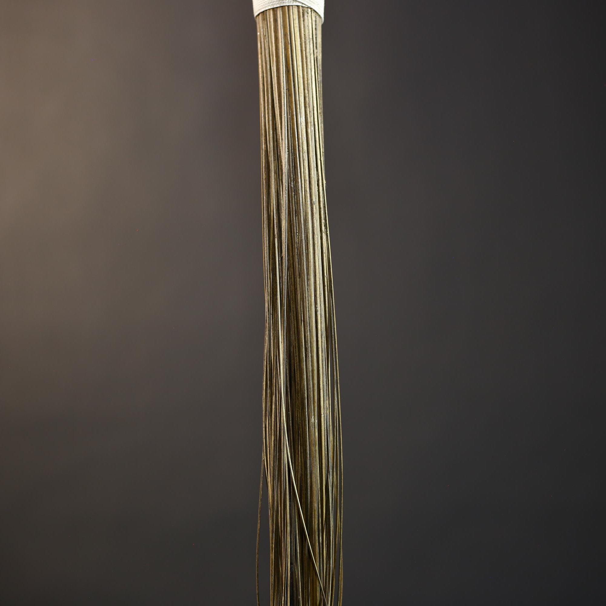 African Handcrafted Fly Whisk Unique Decorative Artisan Craft | Home Accent Accent | Cultural Heritage Art | Ethnic Design Piece-G4772