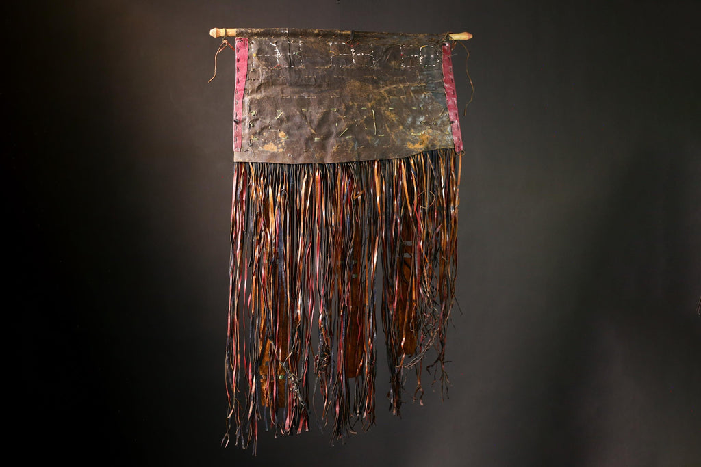 African Taureg Tent Panel | Authentic Tribal Art | Handcrafted Collectible | Unique Home Decor | Folk Art Masterpiece-G4636
