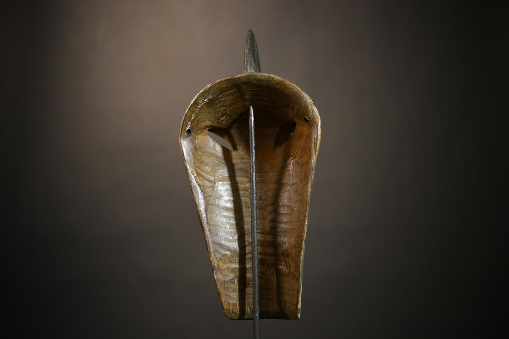 African Handmade Mask | Luba Songye Wall Art | Unique Cultural Decor | Traditional Collectible | Authentic African Craft | Home Decor -G4699