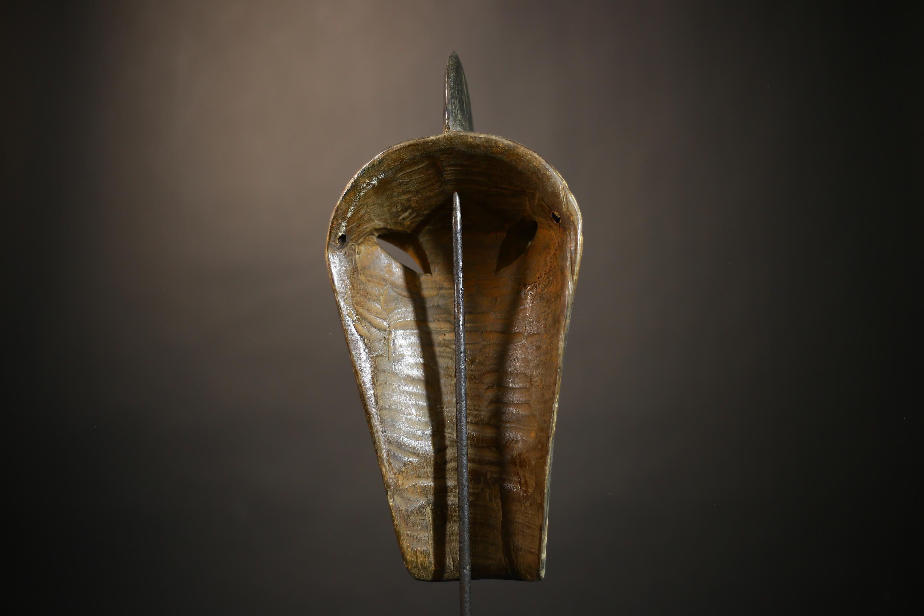 African Handmade Mask | Luba Songye Wall Art | Unique Cultural Decor | Traditional Collectible | Authentic African Craft | Home Decor -G4699
