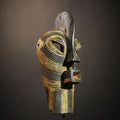 African Handmade Mask | Luba Songye Wall Art | Unique Cultural Decor | Traditional Collectible | Authentic African Craft | Home Decor -G4699