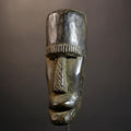 African Dan Mask Wall Decor | Unique Antique Kran Art | Handcrafted Cultural Piece | Ethnic Home Decoration | Artisan Gift-G4836