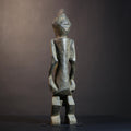 African Mumuye Handcrafted Sculpture Figurine for Unique Home Decor | Cultural Art Piece | Ethnic Design Accent-G4855