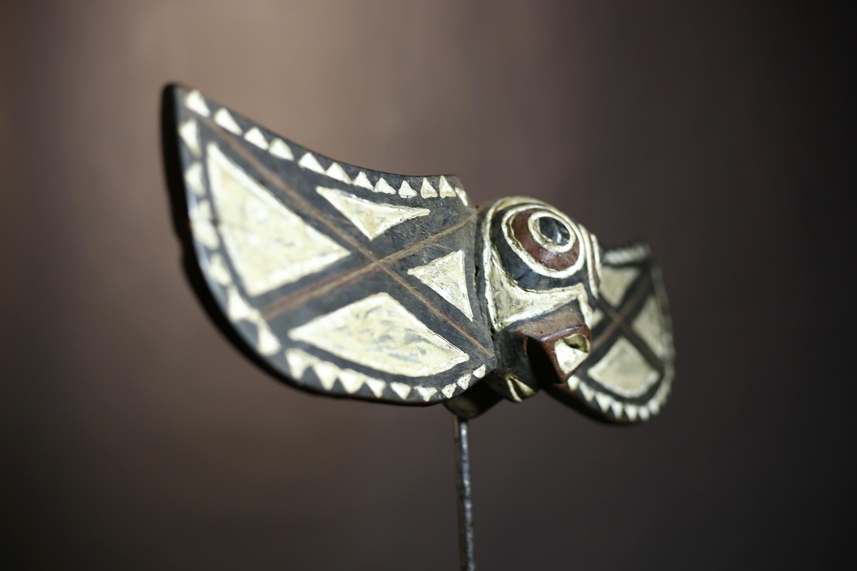 African Handcrafted Art | Bobo Mask | Vintage Tribal Décor | Unique Wall Piece | Ethnic Home Accent | Traditional | Collectible-G4852