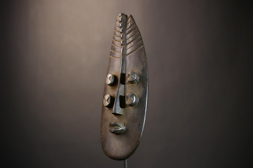 African Handcrafted Art | Grebo Mask | Authentic Tribal Decor | Unique Cultural Piece | Traditional Sculpture | African | Collectible -G4851