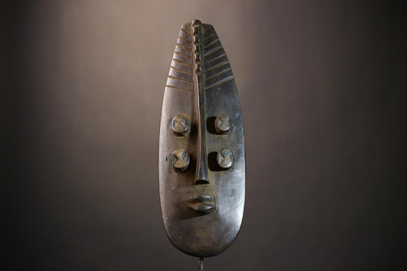 African Handcrafted Art | Grebo Mask | Authentic Tribal Decor | Unique Cultural Piece | Traditional Sculpture | African | Collectible -G4851