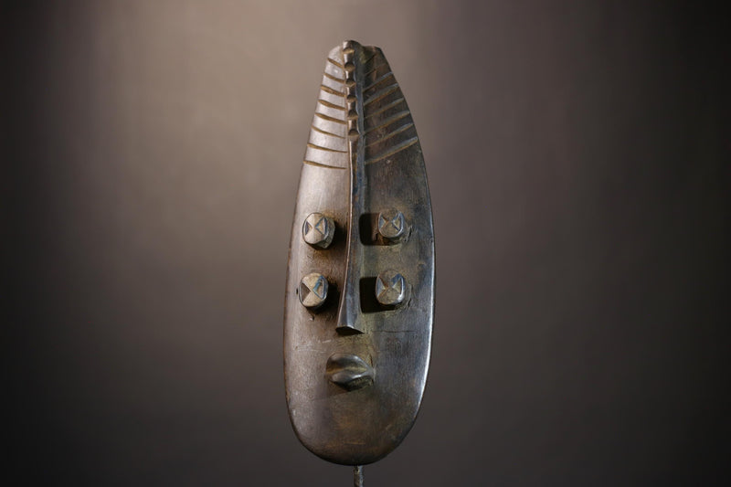 African Handcrafted Art | Grebo Mask | Authentic Tribal Decor | Unique Cultural Piece | Traditional Sculpture | African | Collectible -G4851