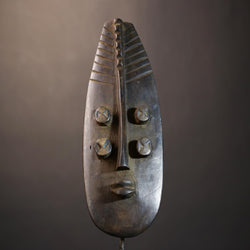 African Handcrafted Art | Grebo Mask | Authentic Tribal Decor | Unique Cultural Piece | Traditional Sculpture | African | Collectible -G4851