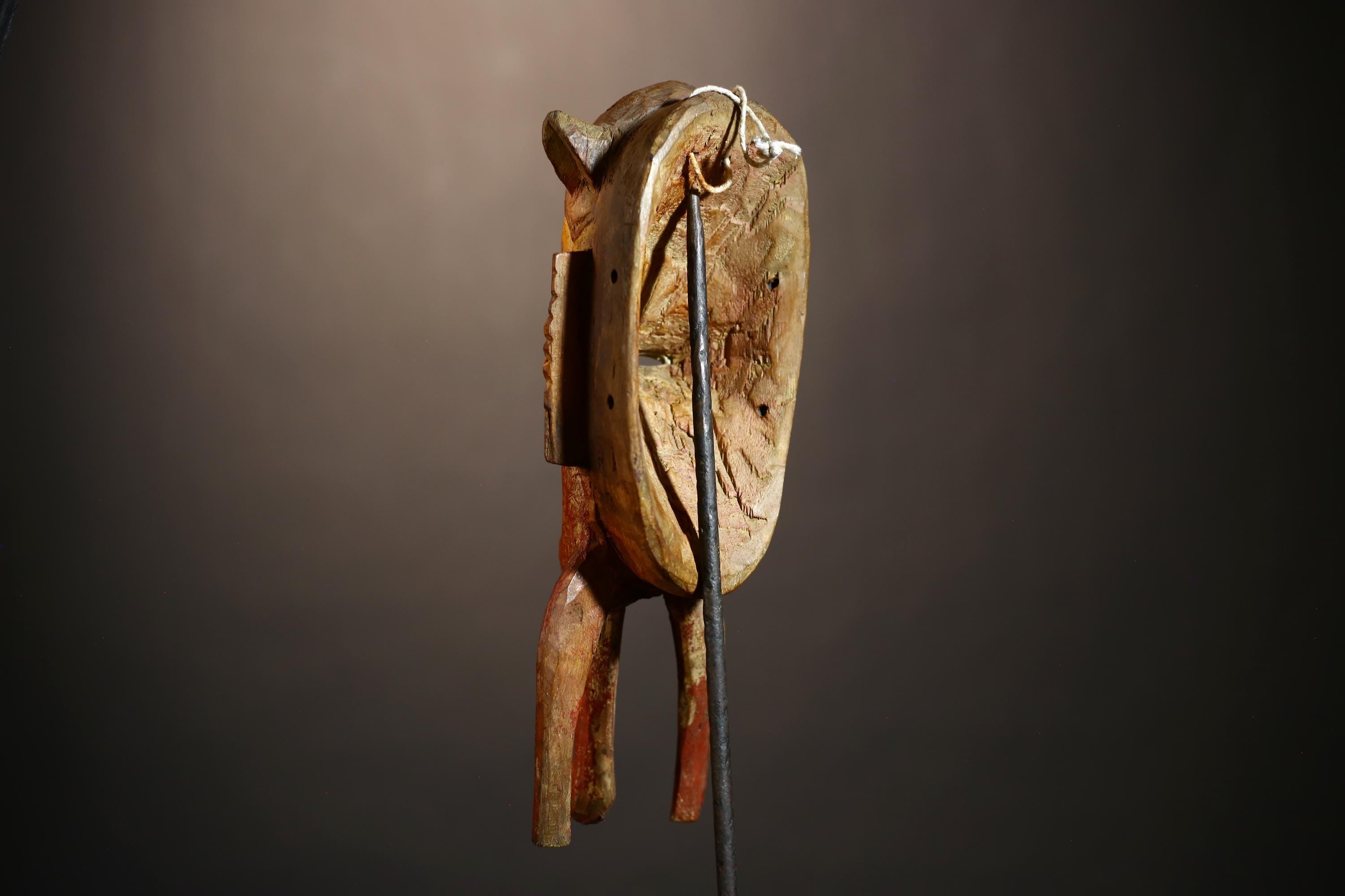 African Art | Vintage Home Decor | Baule Mask Handcrafted | Wooden Tribal Mask | Wall Decor | Handmade African Mask | Ethnic Art Piece-G4860