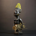 African Yoruba Male Ibeji Figure | Unique Saki Style Art | Oyo Twin Collectible | Handcrafted Cultural Sculpture | Traditional Yoruba -G4875