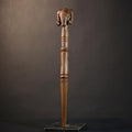 African Walking Stick | Handcrafted Art | Unique Decor | Intricate Wooden Carvings | Antique Collectible | Gifts for Him-G4880
