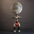 African Hand Carved Akua'ba Doll | Unique Ashanti Art | Fertility Figure | Cultural Sculpture | Home Decor Gift | Collectible-G4878