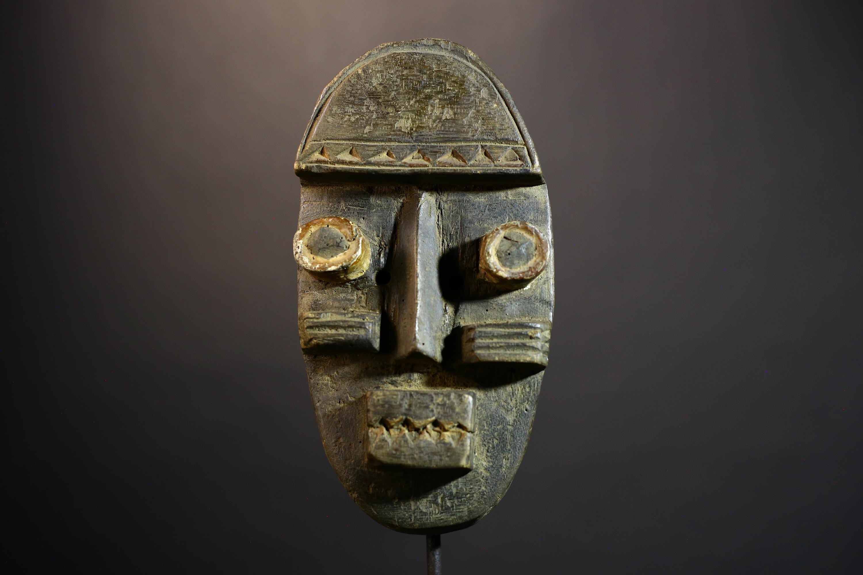 African Vintage Wooden Tribal Masks | Grebo Kru Wall Art Decor | Unique Gift | Ethnic Home Decor | Artisan Crafted Mask-6329