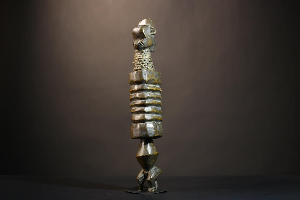 African Antique Door Lock Banama People | Unique West African Artifact | Mali Senegal Craftsmanship-G4895