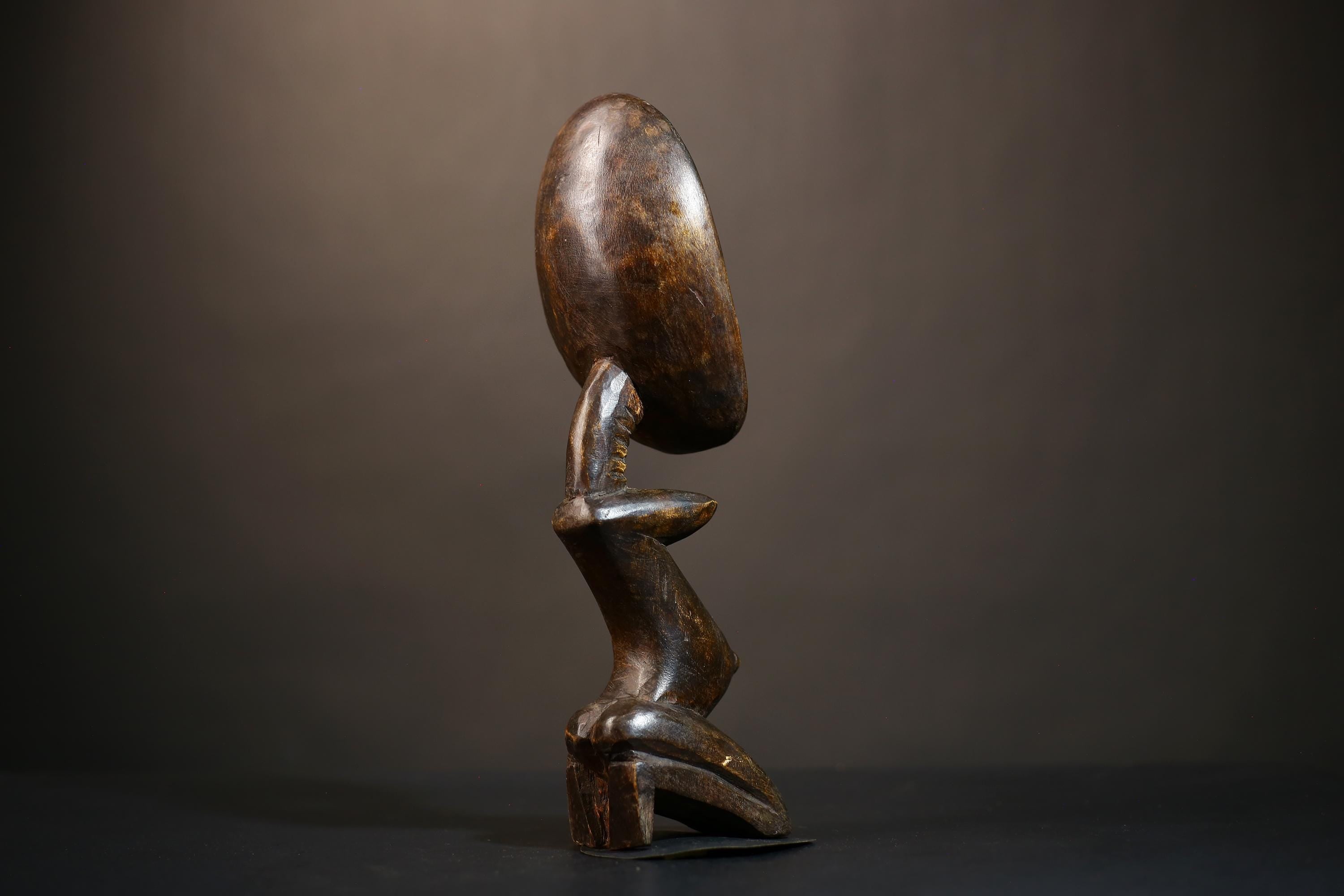 African Vintage Handcrafted Statue Art by Dan Tribe | Unique Home Decor | Tribal Sculpture Piece-G4894