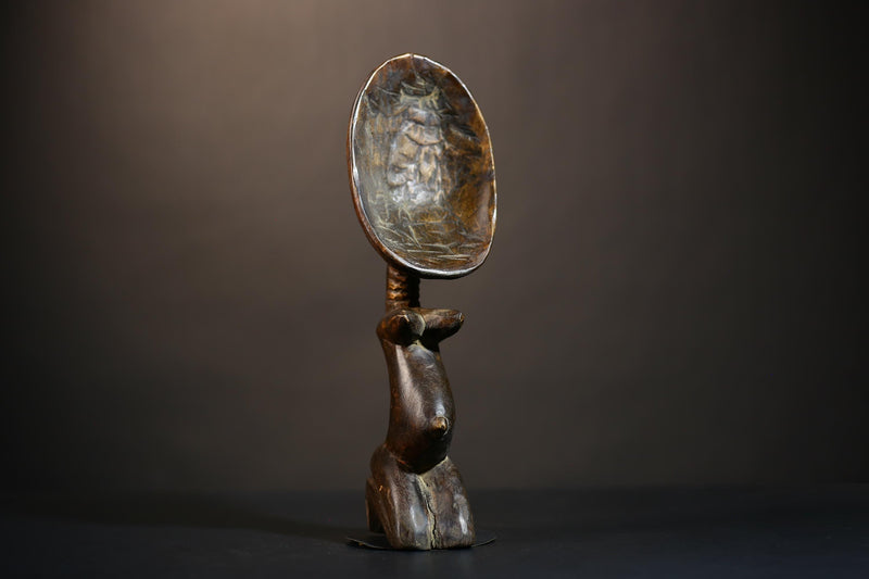 African Vintage Handcrafted Statue Art by Dan Tribe | Unique Home Decor | Tribal Sculpture Piece-G4894