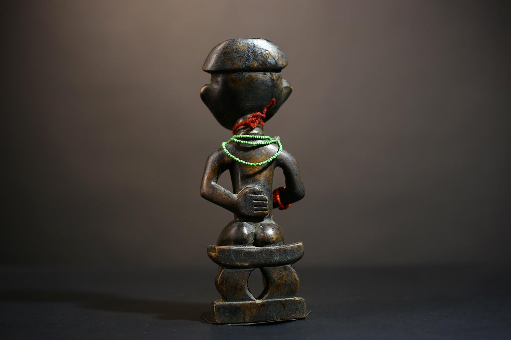 African Handcrafted Igbo Sculpture | Nigeria Ikenga Art | Traditional Home Décor | Unique Gift | Ethnic Art Piece | Cultural Accent-G4890