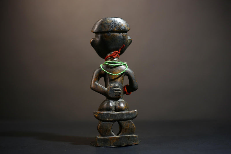 African Handcrafted Igbo Sculpture | Nigeria Ikenga Art | Traditional Home Décor | Unique Gift | Ethnic Art Piece | Cultural Accent-G4890