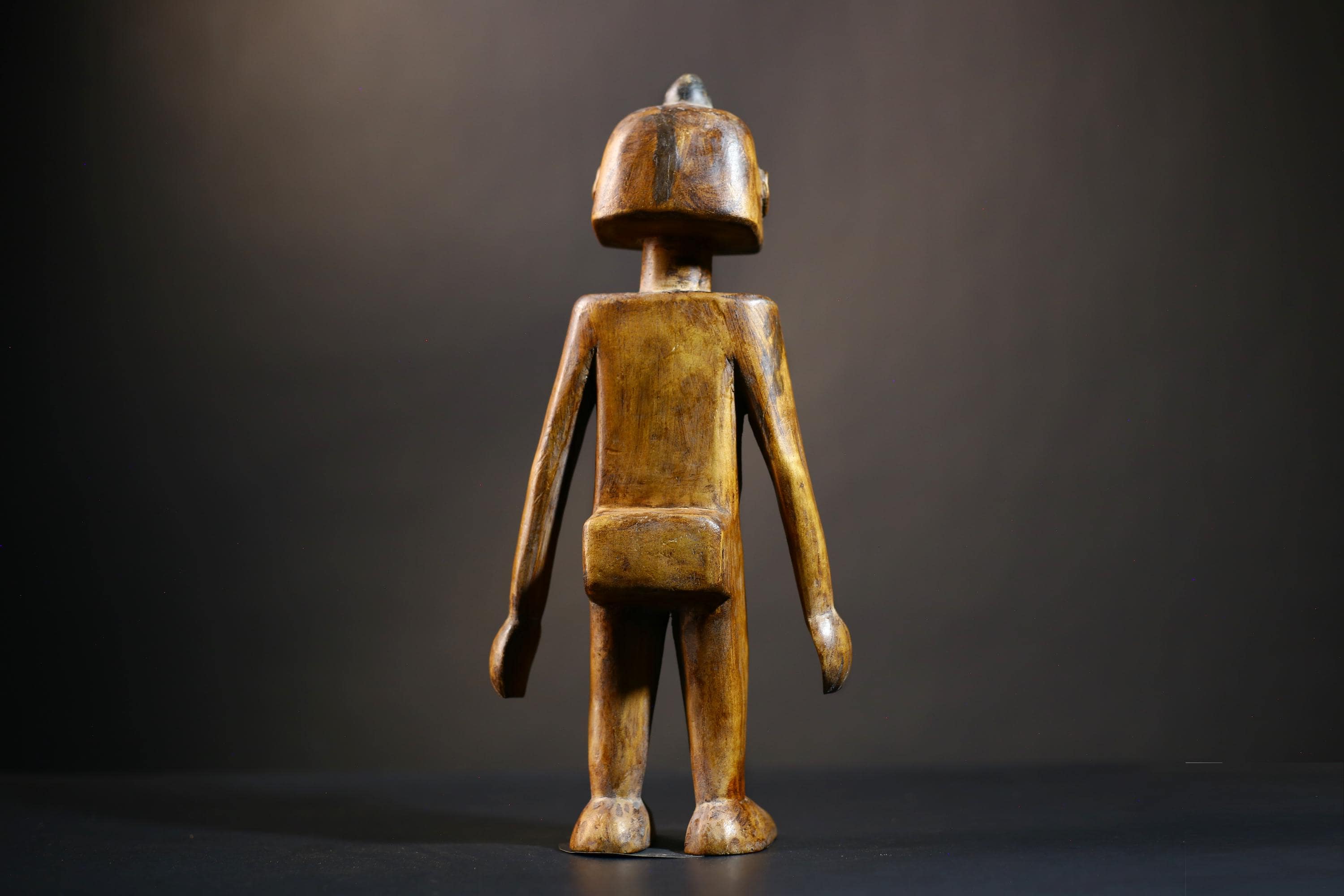 African Songo Figure | Vintage Tribal Art | Handcrafted Wood Sculpture | Unique Angola Decor | Ethnic Collectibles-G4733