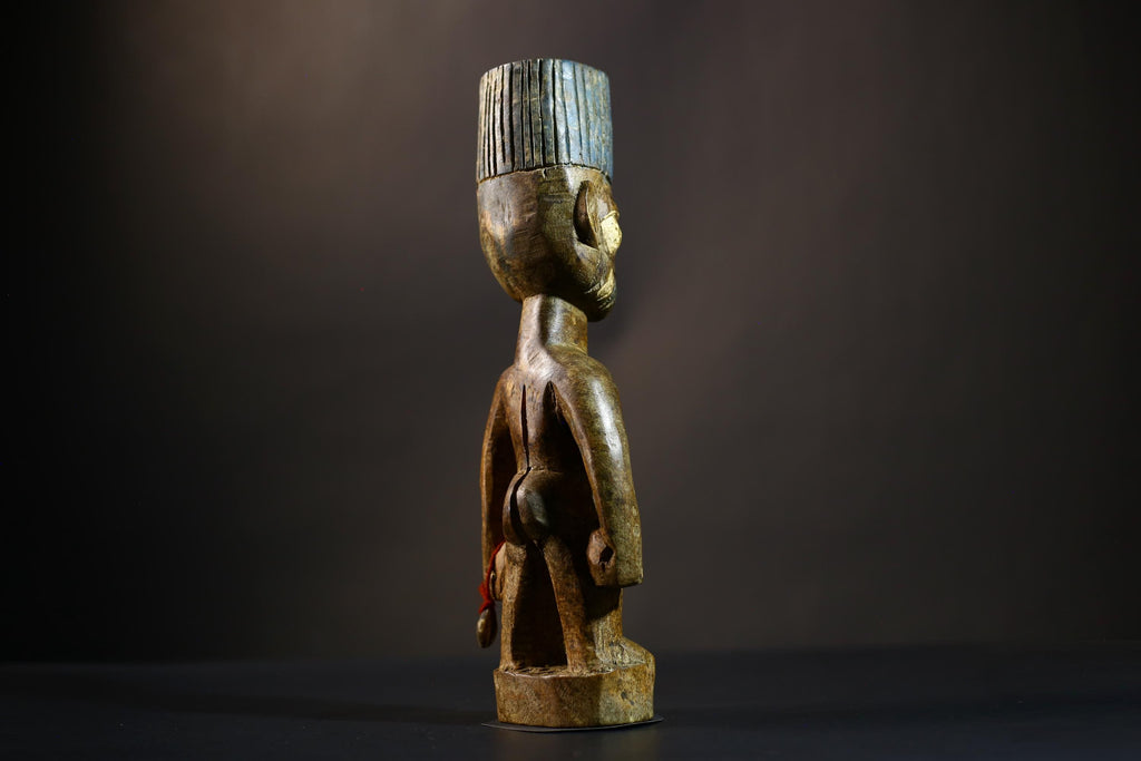 African Yoruba Figure from Nigeria Abeokuta Region Lagos Authentic Art-G4729
