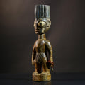 African Yoruba Figure from Nigeria Abeokuta Region Lagos Authentic Art-G4729