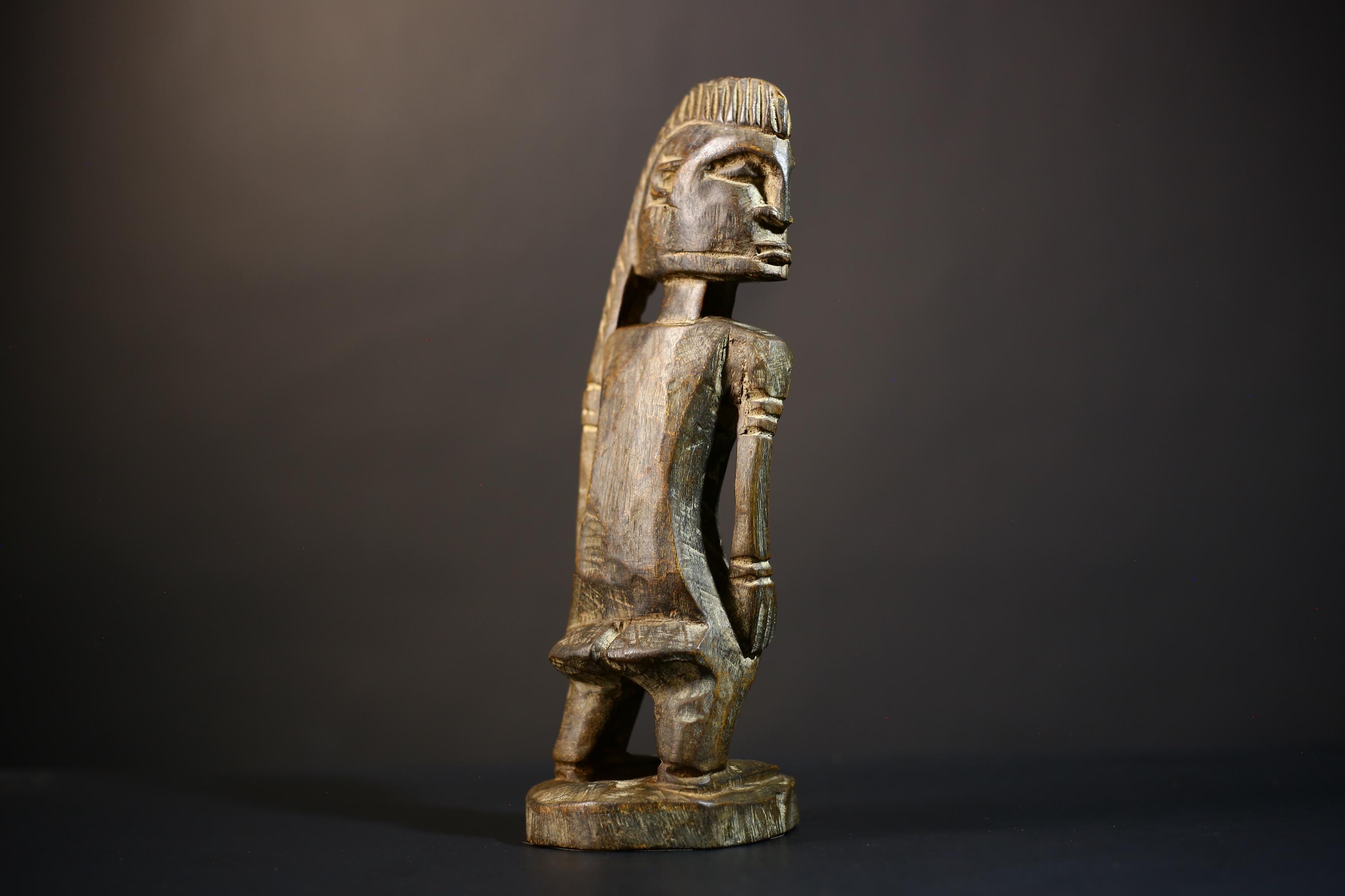 African Mami Wata Figure | Ewe Mermaid Art | Unique Togo Sculpture | Handcrafted Decoration | Cultural Home Accent-G4752
