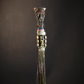 African Yoruba Flywhisk Nigeria Vintage Tribal Ceremonial Figure Handle | Traditional Art | Ritual Object | Cultural Artifact-G4749