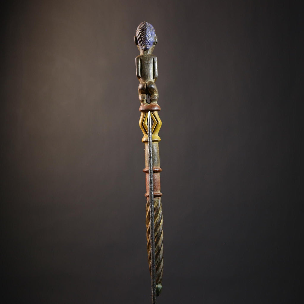 African Traditional Leader's Headquarters Wood Art | Cultural Decor Piece | Handcrafted Ethnic Home Accent | Unique Wall Sculpture-G4778