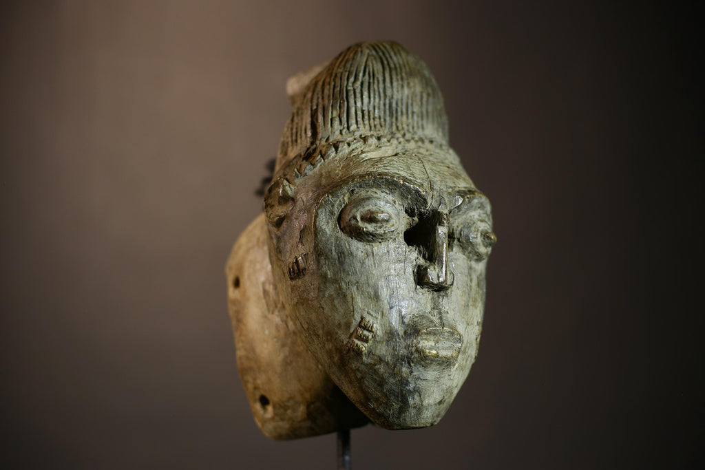 African Masks | Handcrafted Tribal Art | Unique Guro Baule Wall Decor | Cultural Gift | Authentic Home Accent-G4912