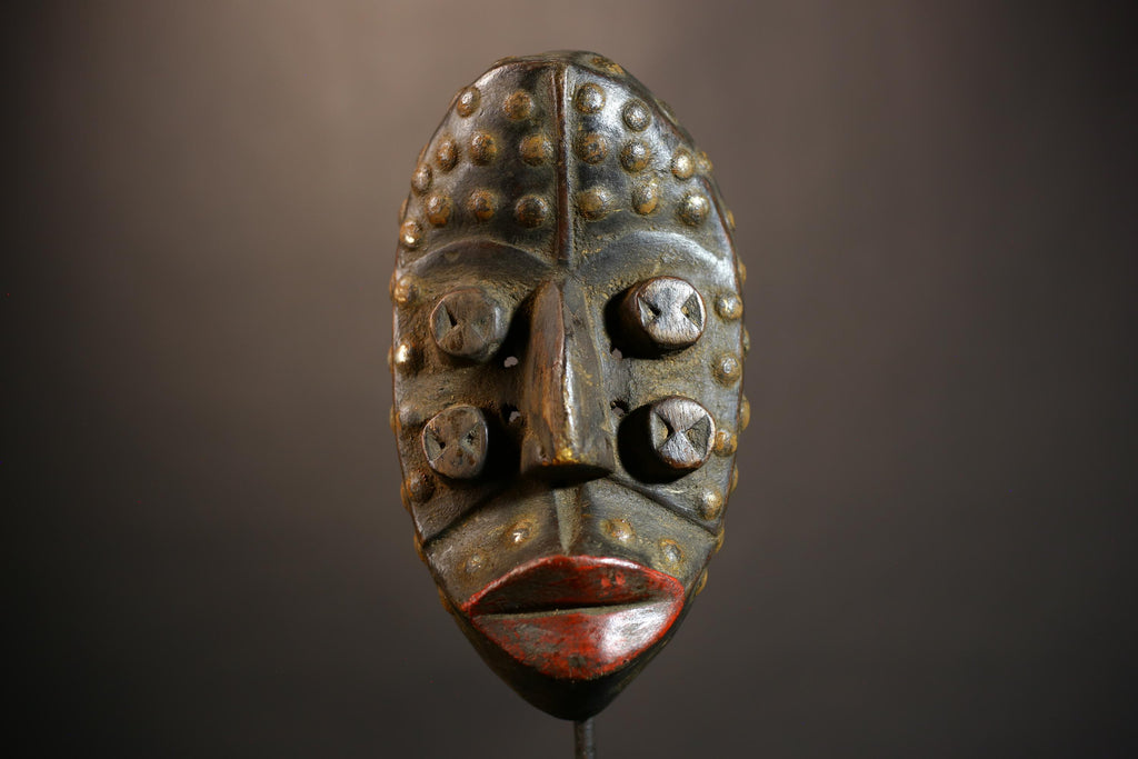 Authentic Handcrafted African Grebo Mask | Unique Tribal Decor | Cultural Art | Ethnic Home Accent | Collectible African Art Piece-G4960