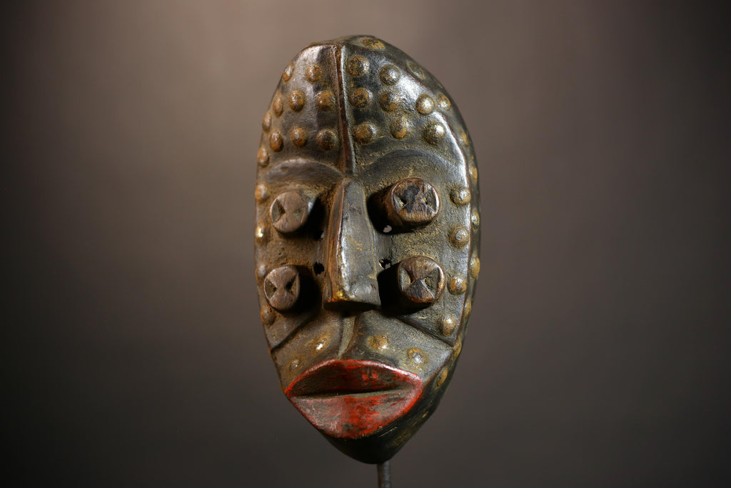 Authentic Handcrafted African Grebo Mask | Unique Tribal Decor | Cultural Art | Ethnic Home Accent | Collectible African Art Piece-G4960