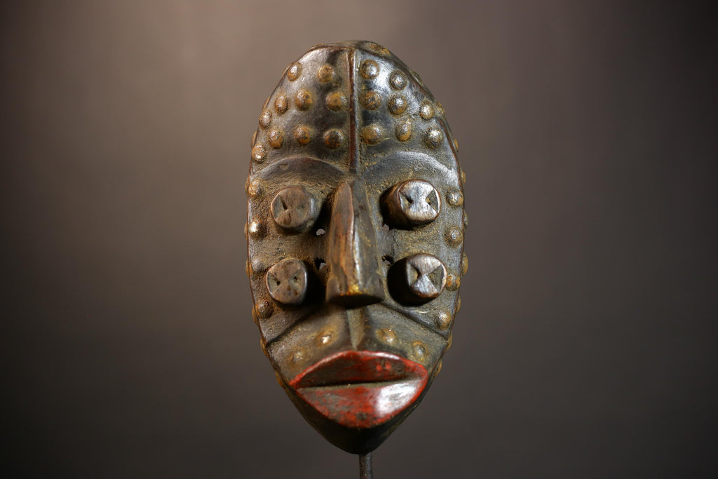 Authentic Handcrafted African Grebo Mask | Unique Tribal Decor | Cultural Art | Ethnic Home Accent | Collectible African Art Piece-G4960