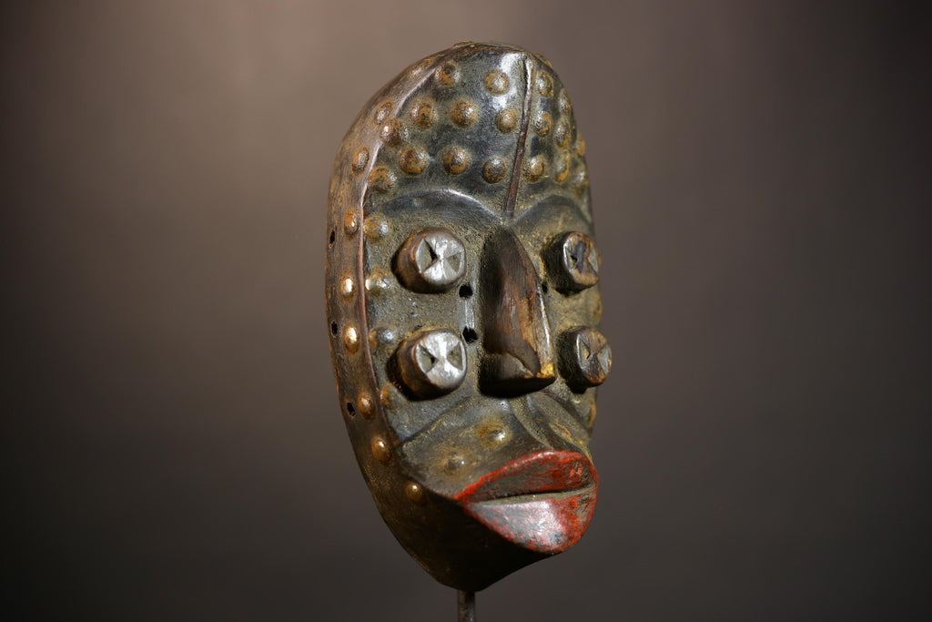 Authentic Handcrafted African Grebo Mask | Unique Tribal Decor | Cultural Art | Ethnic Home Accent | Collectible African Art Piece-G4960