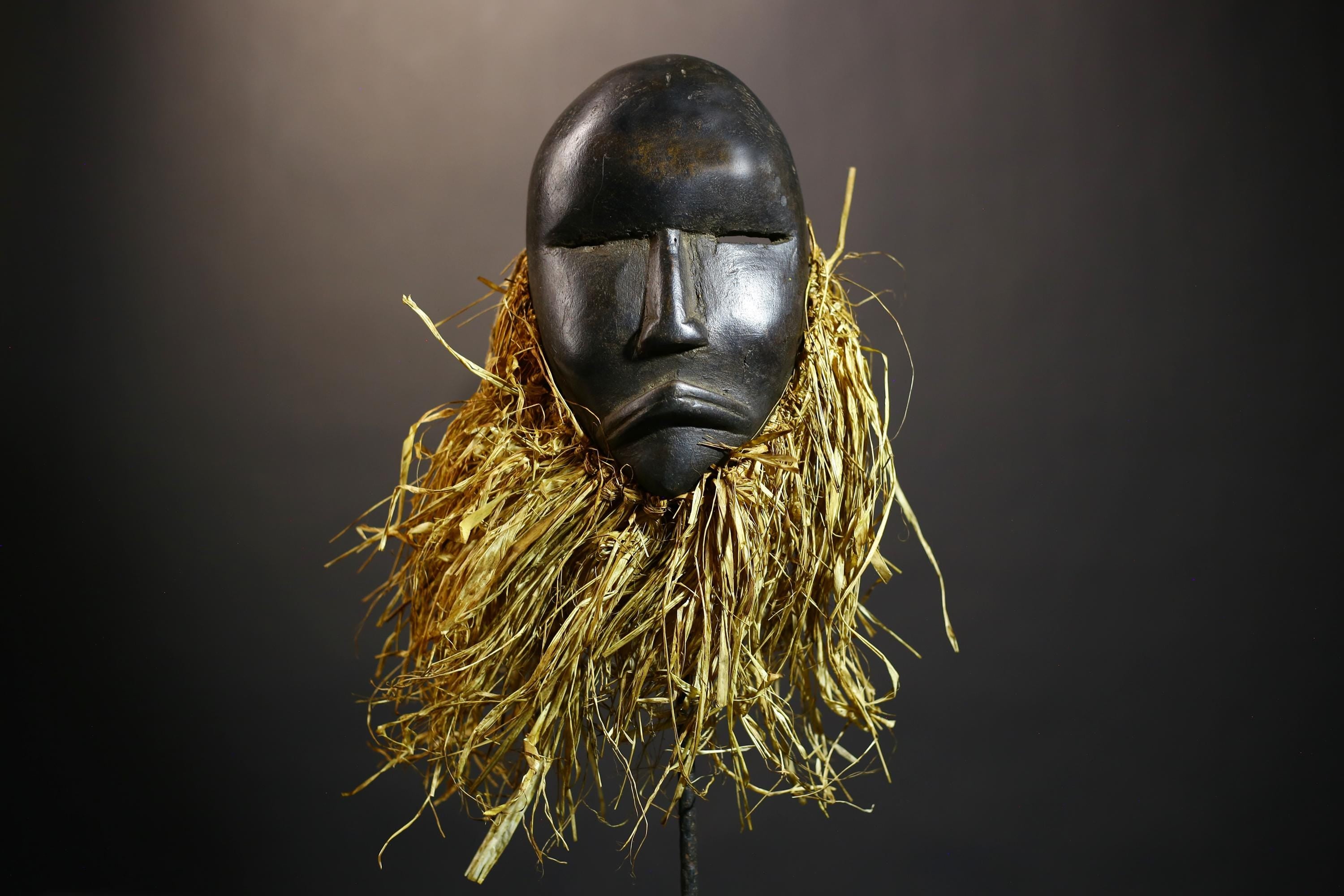 African Wood Dan Maou Mask | Handcrafted Art Figure | Unique Home Decor Accent | Cultural Wall Piece | Ethnic Tribal Craft-G4804