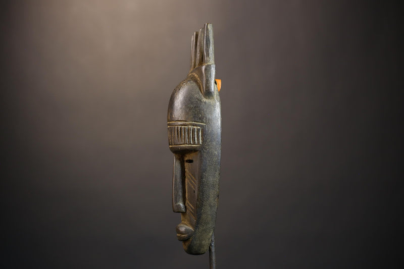 African Bambara Mask | Vintage Kore Tribal Art | Unique Home Décor Piece | Handcrafted Cultural Accent | Authentic African Design-G4826