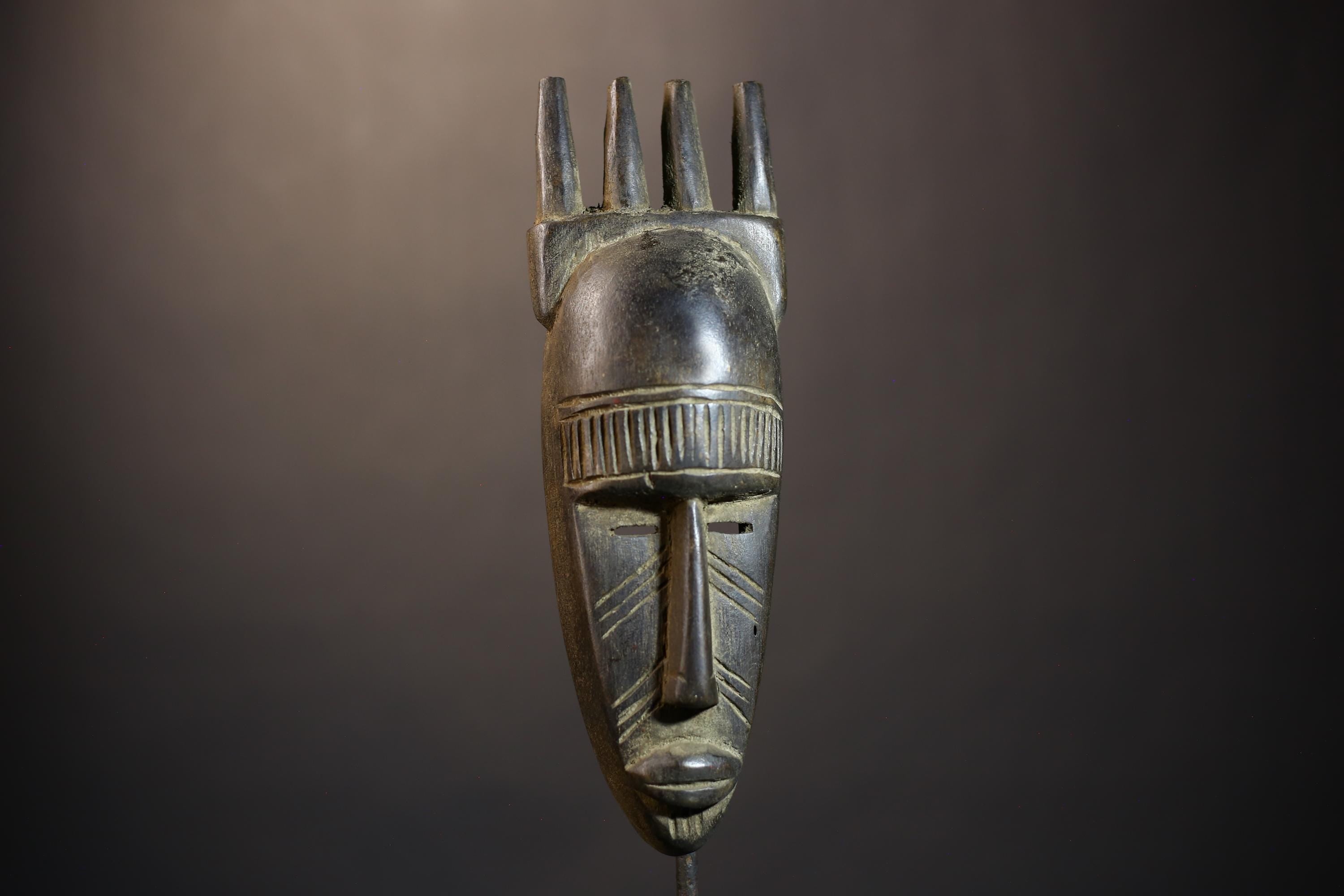 African Bambara Mask | Vintage Kore Tribal Art | Unique Home Décor Piece | Handcrafted Cultural Accent | Authentic African Design-G4826