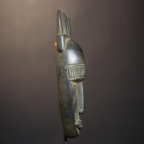 African Bambara Mask | Vintage Kore Tribal Art | Unique Home Décor Piece | Handcrafted Cultural Accent | Authentic African Design-G4826