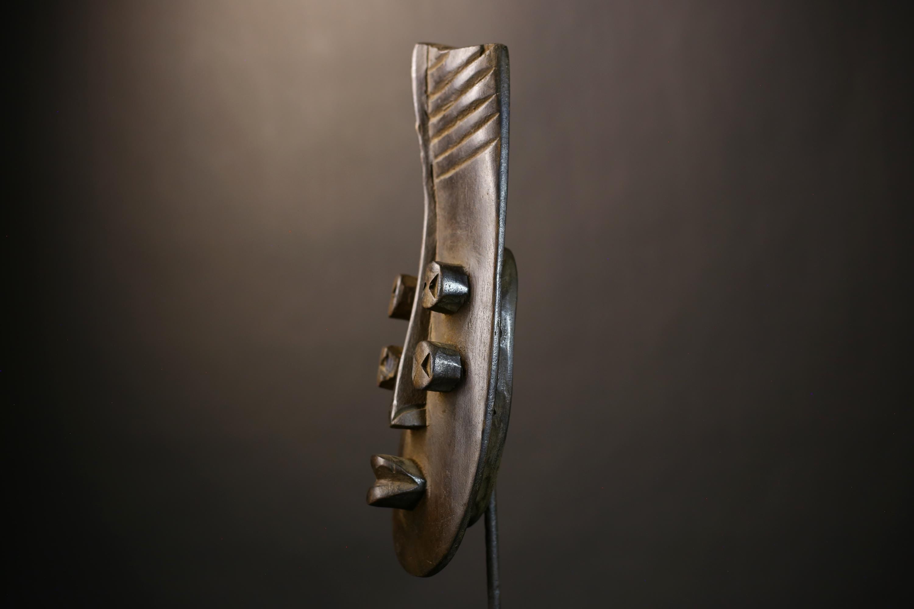 African Grebo Mask Wall Art | Hand Carved Vintage Sculpture | Unique Tribal Decor | Ethnic Home Accent | Artisan Wall Decoration-G4835